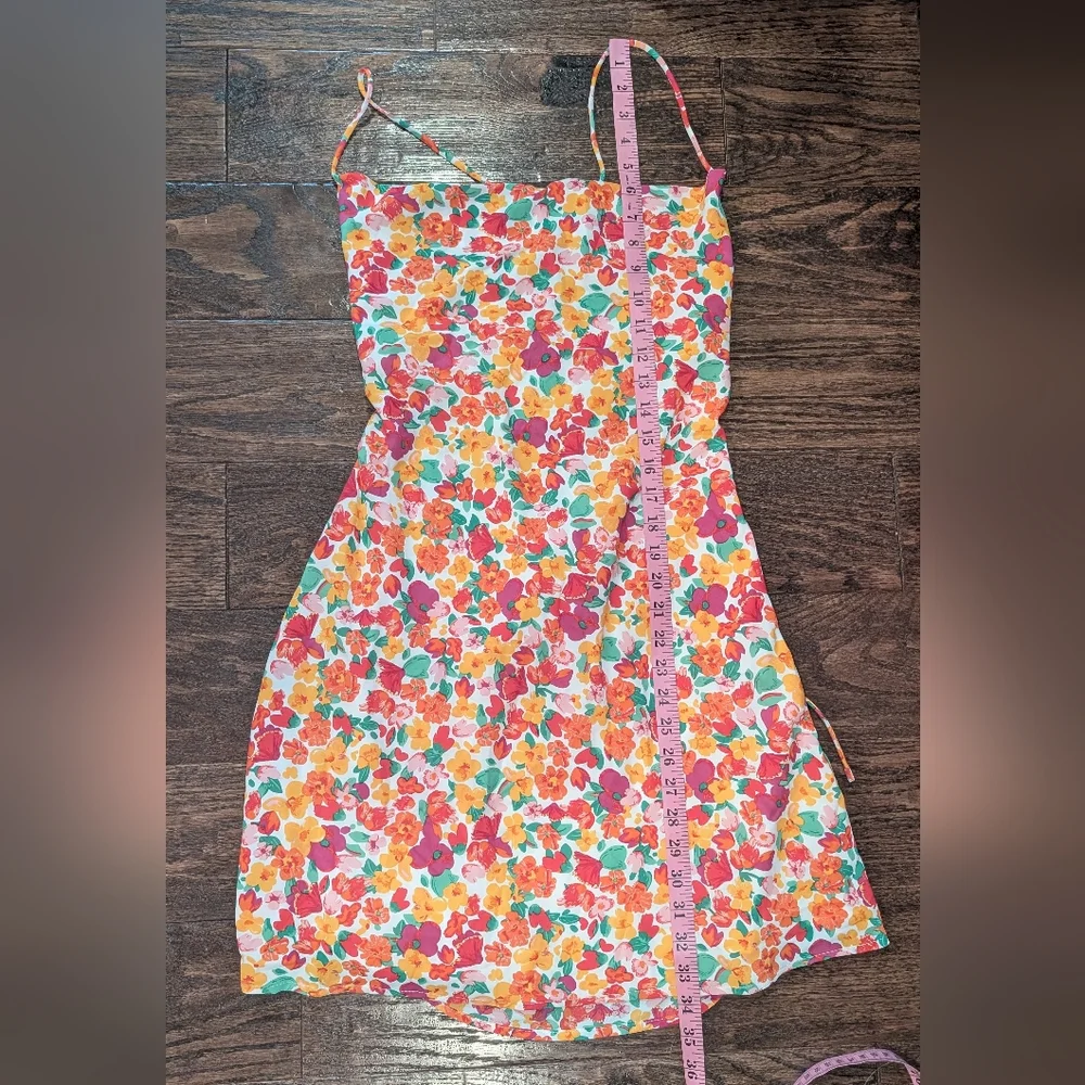 NWT Princess Polly Celena Rainbow Floral Mini Dress - Picture 9 of 9